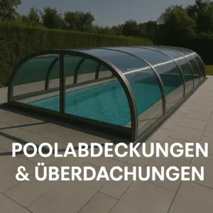 Poolabdeckungen und Überdachungen